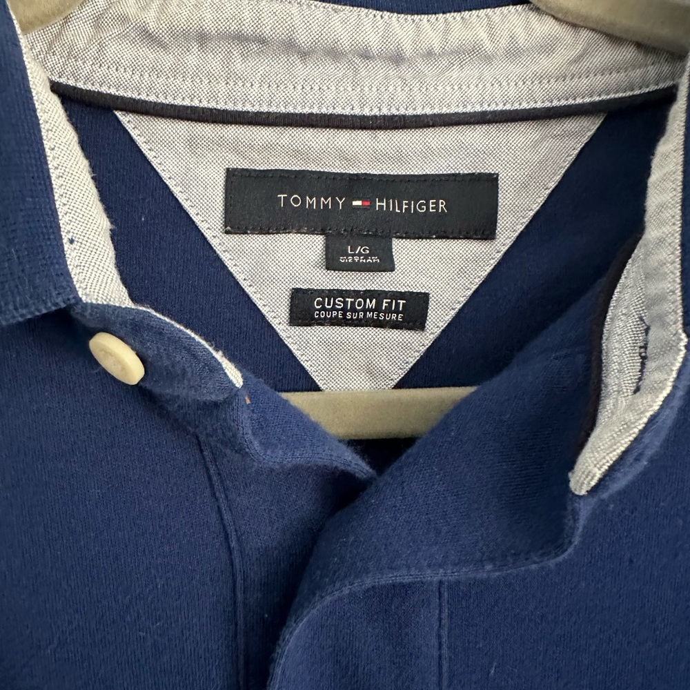 Tommy Hilfiger Large Short Sleeve Custom Fit Shirt